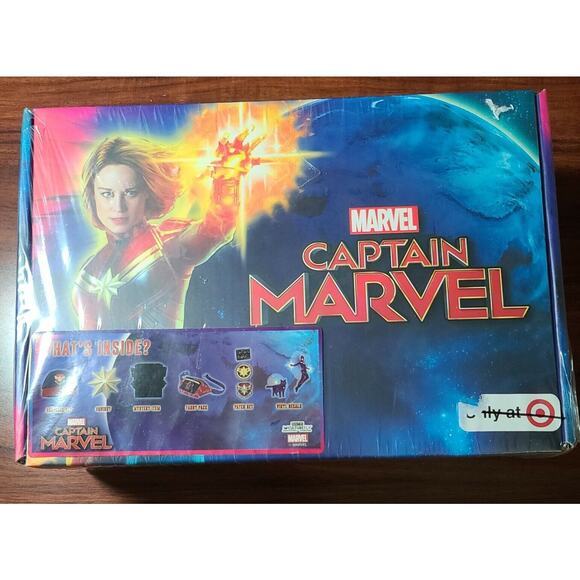 Culturefly Captain Marvel Collectors Box Kid Toy Gift, BRAND NEW, FACTORY SEALED - Picture 1 of 6